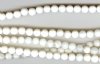 16 inch strand of 6mm Round Chinese Mother of Pearl